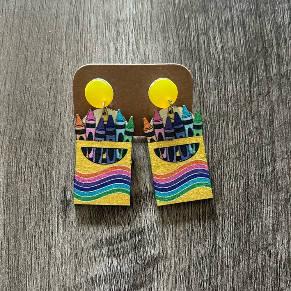 Artist/teacher earrings
